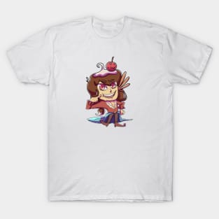 Sweet Cherry Cartoon T-Shirt